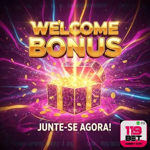 Imagem promocional do bônus 05 no site 119bet, casino e apostas esportivas.