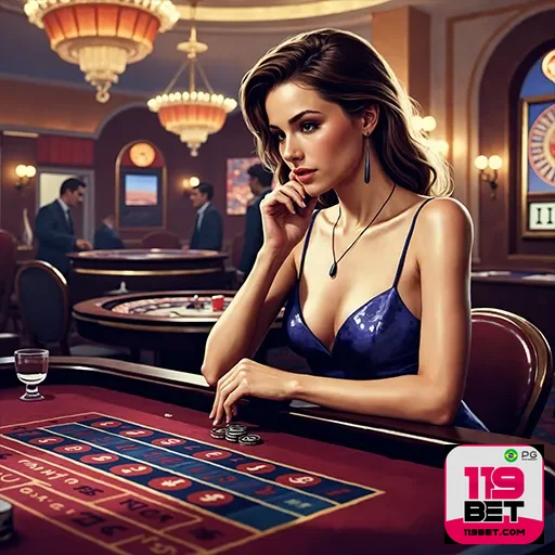 Imagem promocional do 119bet Casino, destaque para jogos e entretenimento no site 119bet.